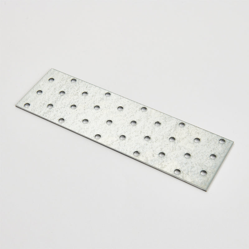 Flat Connecting Perforated Plates Braces Brackets packs of 10