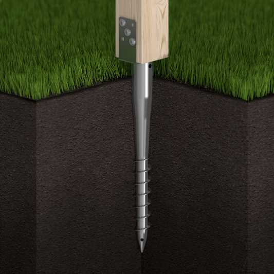 Screw In Post Support Ground Anchor Spikes
