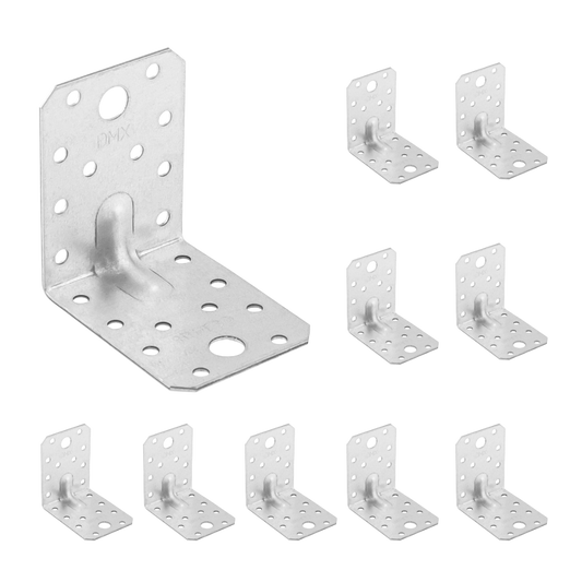 Right Angle Brackets 70 x 70 x 55mm Pack Of 10