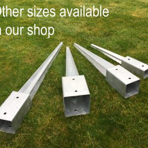 Fence Post Spikes UK-Fence Post Metal Holders Support